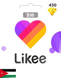 Likee 430 Diamonds USD10 (JD)
